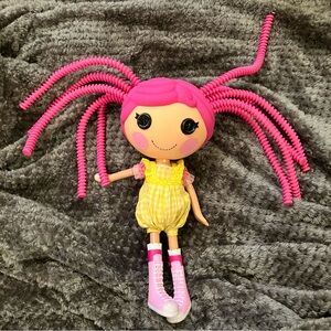 2009 Lalaloopsy Crumbs Sugar Cookie Silly Hair Full Size Doll w/ Shoes
